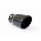 Ornament toba, interior 48(65), exterior 90, L 150, carbon, 01117 Amio