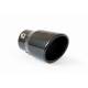 Ornament toba, interior 48(65), exterior 90, L 150, carbon, 01117 Amio