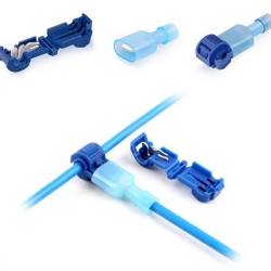 Mufa conector rapid tip T, cablu 0,75-2.5mm2, 15A, 5 bucati 02344 Amio