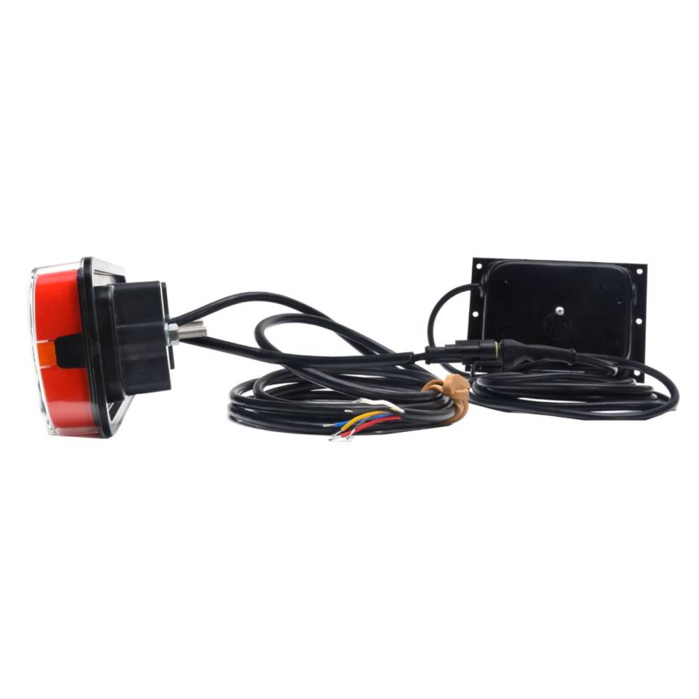 Lampa stop 201x85, 5 functii, LED, cu ceata, mers inapoi si modul eroare, W187 DD 1324 DD L/P O24 Was
