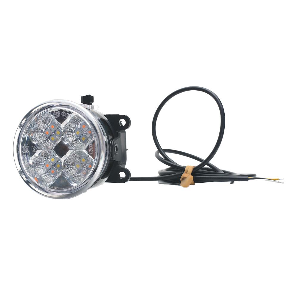 Proiector zi, DRL, cu semnalizare, fi 90mm, cu LED, W213 1460 Was, universal si pentru Dacia Logan, Duster, Sandero, Scania