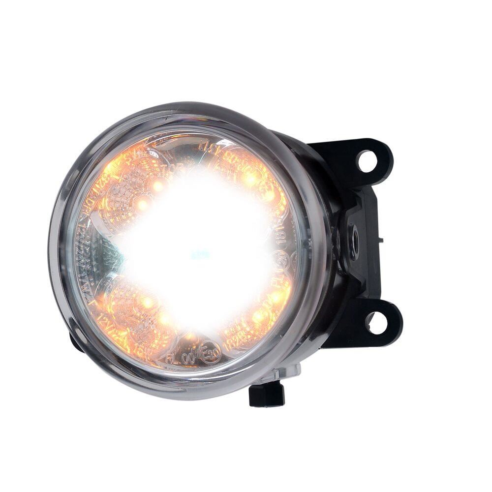 Proiector zi, DRL, cu semnalizare, fi 90mm, cu LED, W213 1460 Was, universal si pentru Dacia Logan, Duster, Sandero, Scania