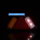 Lampa stop 282x130, 5 functii, cu mers inapoi si ceata, LED, stanga, LAMPDEMIA W228 1495L Was