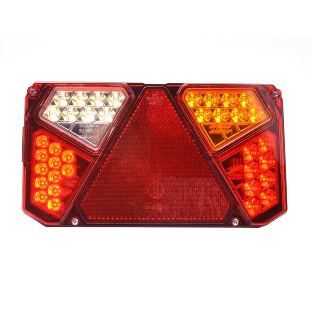 Lampa stop 242x134, LED, 6 functii, ceata si mers inapoi, dreapta, W125 DP 916 Was