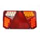 Lampa stop 242x134, LED, 6 functii, ceata si mers inapoi, dreapta, W125 DP 916 Was