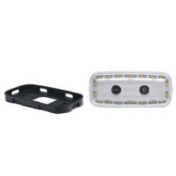 Lampa ceata si mers inapoi, transparenta, 117x56, cu LED, LAMPDEMIA W225 1481 AR F Was Lampa ceata si mers inapoi, transparenta, 117x56, cu LED, LAMPDEMIA W225 1481 AR F Was