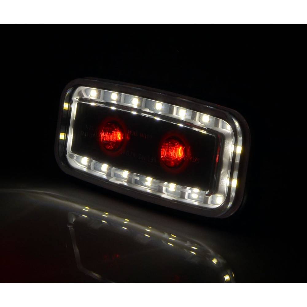 Lampa ceata si mers inapoi, transparenta, 117x56, cu LED, LAMPDEMIA W225 1481 AR F Was Lampa ceata si mers inapoi, transparenta, 117x56, cu LED, LAMPDEMIA W225 1481 AR F Was