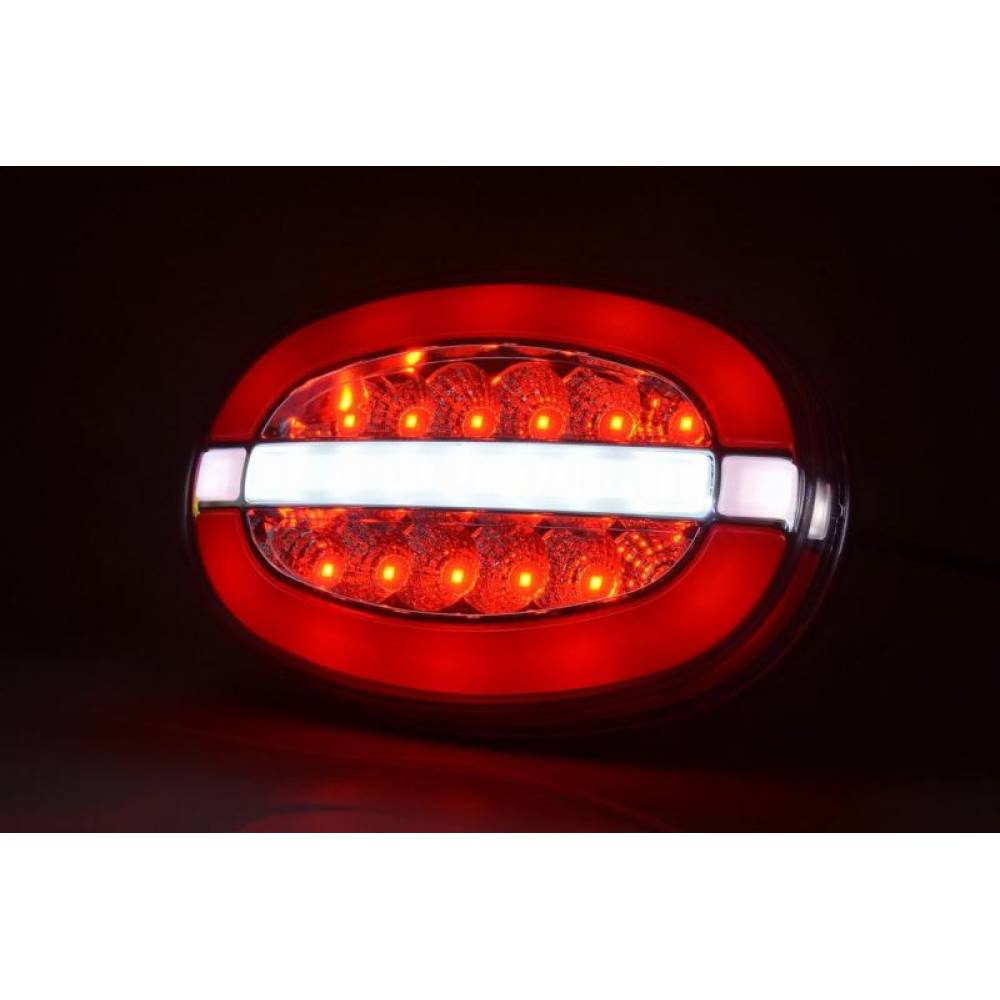 Lampa ceata, mers inapoi si pozitie, ovala, LED tip Neon W214 1461 Was