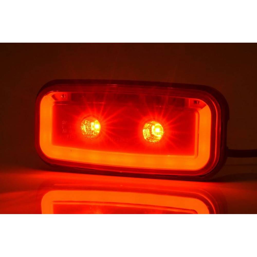 Lampa ceata cu pozitie, color 117x56, cu  LED LAMPDEMIA W225 1481 KR R F Was
