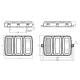 Lampa stop 165x117, 6 functii, mers inapoi, ceata, W227 1487/I Was Lampdemia