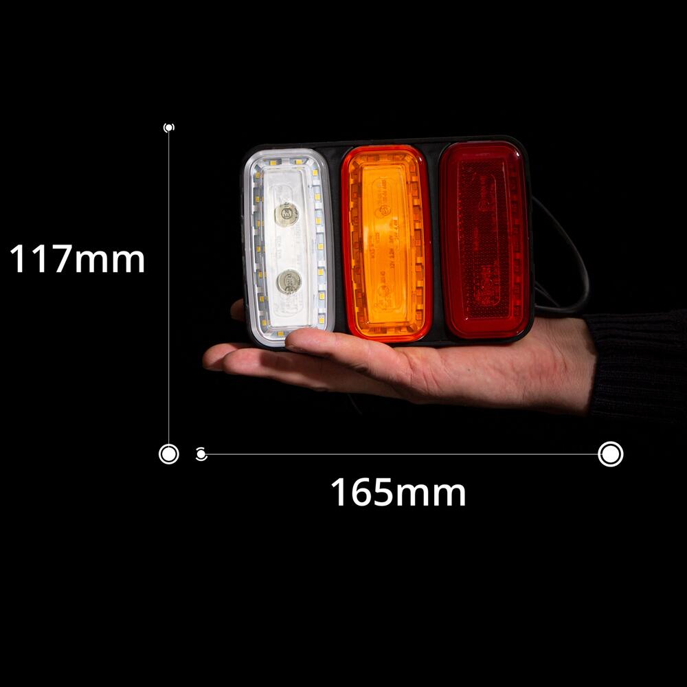 Lampa stop 165x117, 6 functii, mers inapoi, ceata, W227 1487/I Was Lampdemia