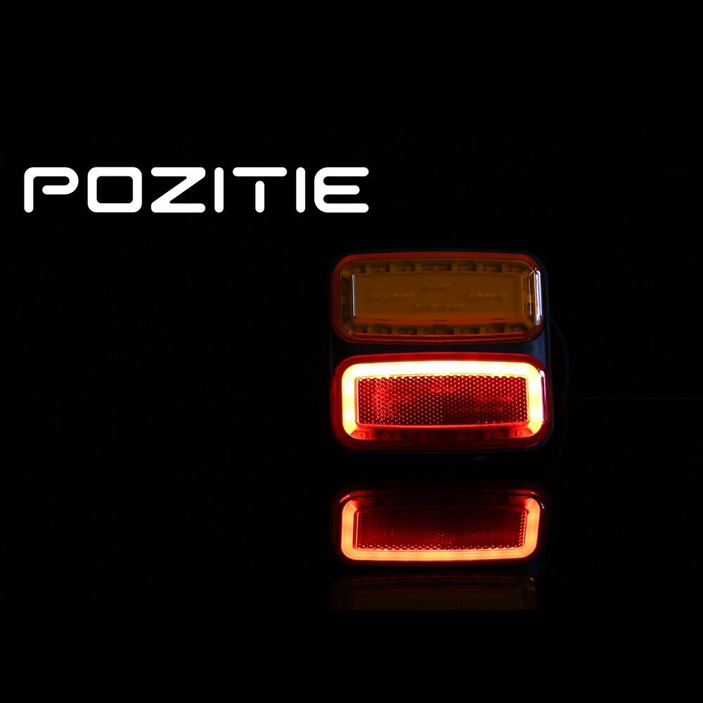 Lampa stop 117x111, 3 functii, LED, stanga / dreapta, Lampdemia W226 1482/I Was