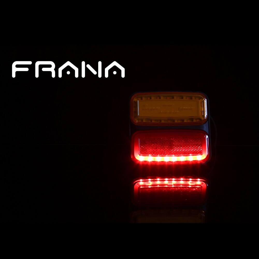 Lampa stop 117x111, 3 functii, LED, stanga / dreapta, Lampdemia W226 1482/I Was