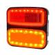 Lampa stop 117x111, 3 functii, LED, stanga / dreapta, Lampdemia W226 1482/I Was