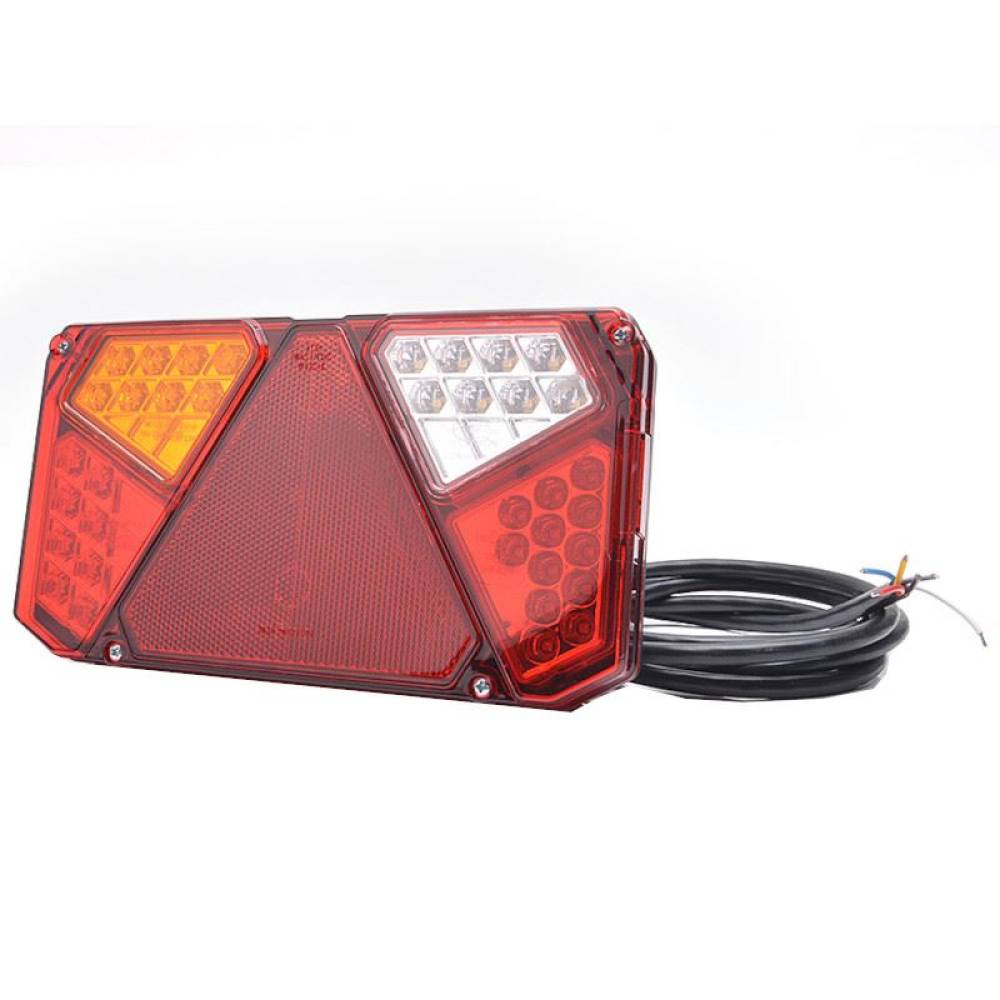 Lampa stop 242x134, LED, 6 functii, ceata si mers inapoi, stanga, W125 915 Was