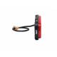 Lampa ceata, color, 117x56, cu LED LAMPDEMIA W225 1481 KR F Was
