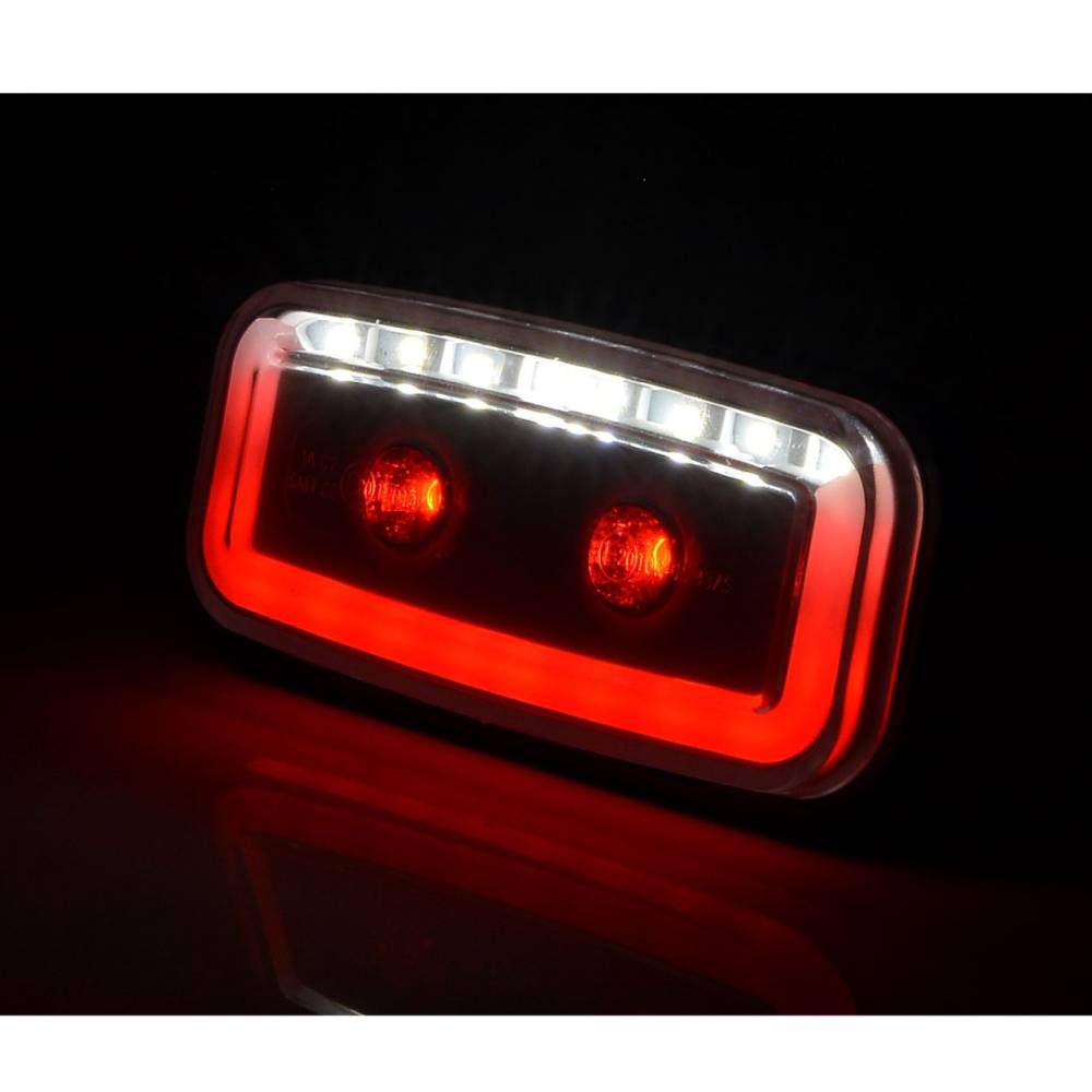 Lampa ceata si mers inapoi cu pozitie tip NEON, 117x56, LED, Lampdemia W225 1481 R AR F Was