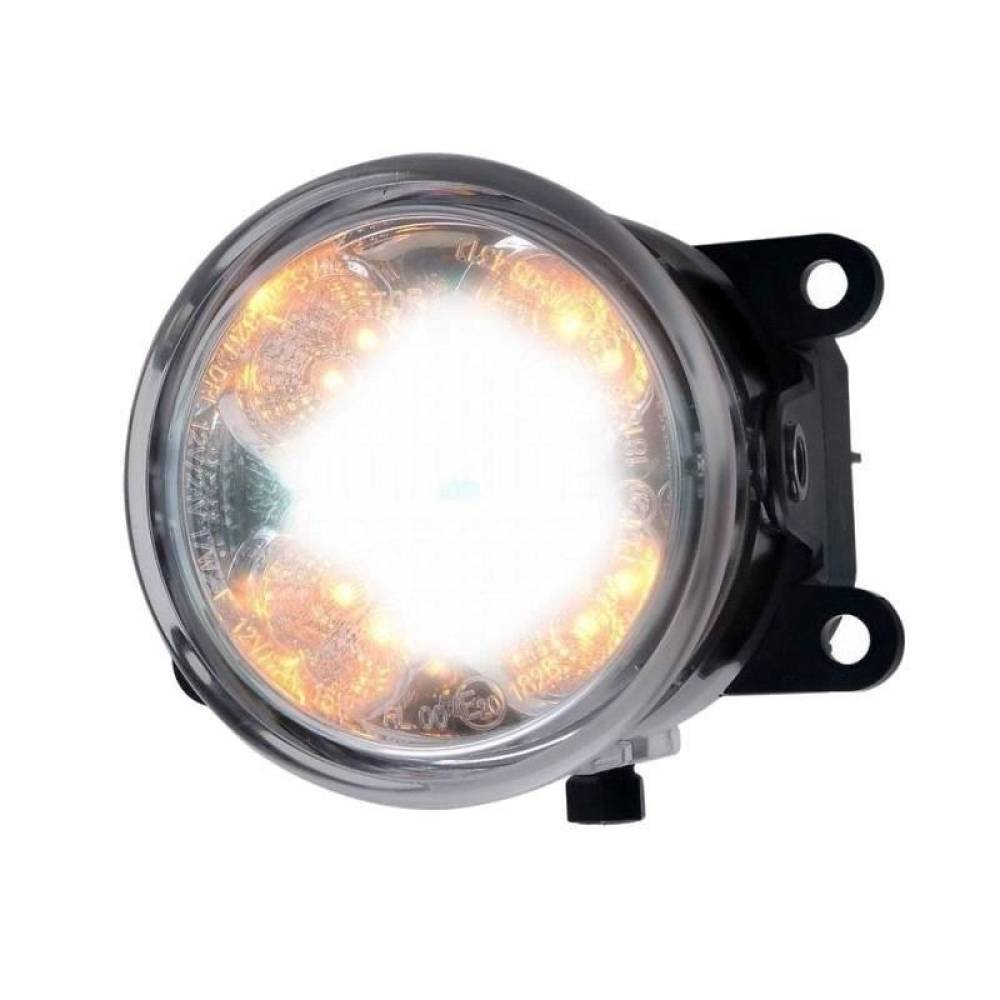Proiector DRL cu 2 functii, pozitie si semnalizare, fi 90mm, cu LED, W212 1459 Was