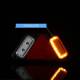 Lampa stop 282x130, 5 functii, cu mers inapoi si ceata, LED, dreapta, LAMPDEMIA W228 1495P Was