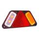 Lampa stop 282x130, 5 functii, cu mers inapoi si ceata, LED, dreapta, LAMPDEMIA W228 1495P Was