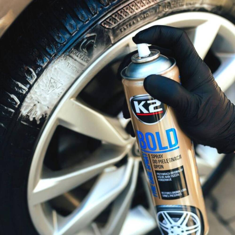 Spray curatat anvelope, 600ml, BOLD, K156 K2