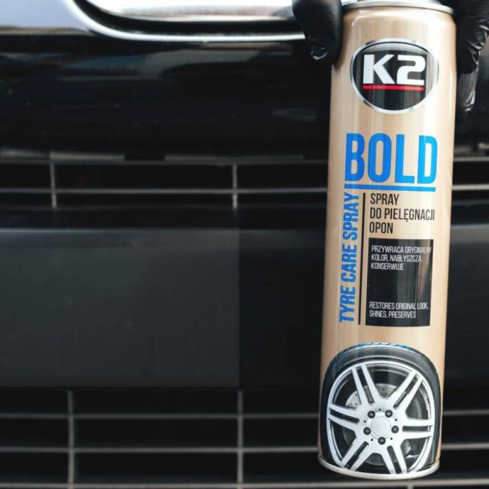 Spray curatat anvelope, 600ml, BOLD, K156 K2