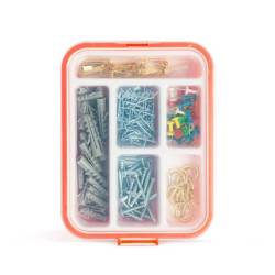Set accesorii bricolaj, dibluri, cuie, carlige, 266 bucati, 04283 Handy