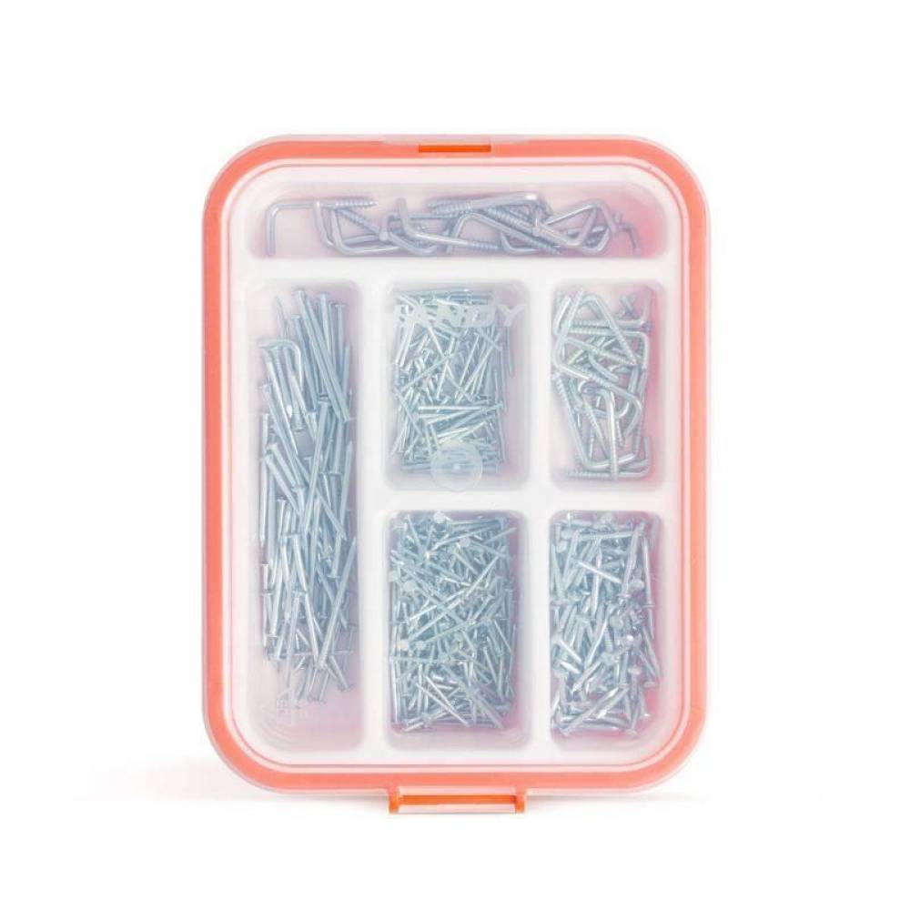 Set cuie si carlige pentru suspendare, 475 bucati, 04290 Handy Set cuie si carlige pentru suspendare, 475 bucati, 04290 Handy