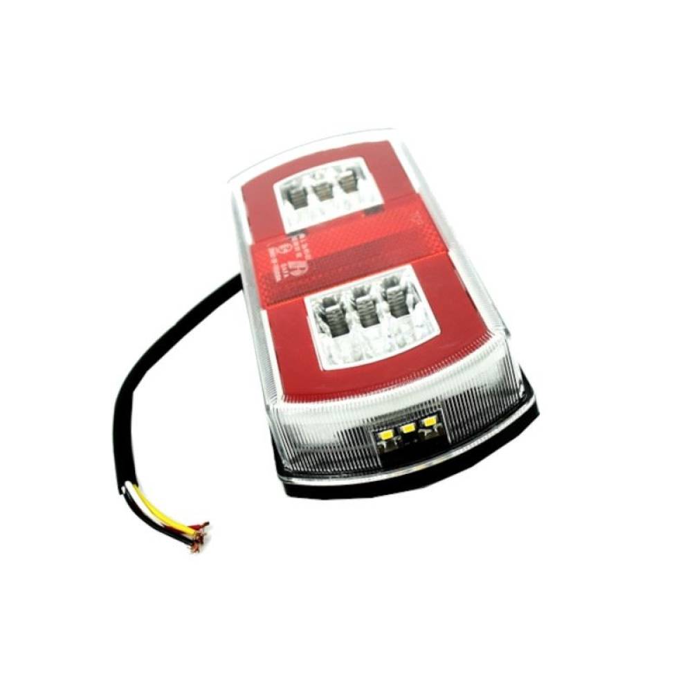 Lampa stop 165x 80, 5 functii, iluminare numar, LED Neon, dreapta, TRS030 TR-S DAFA Lampa stop 165x 80, 5 functii, iluminare numar, LED Neon, dreapta, TRS030 TR-S DAFA