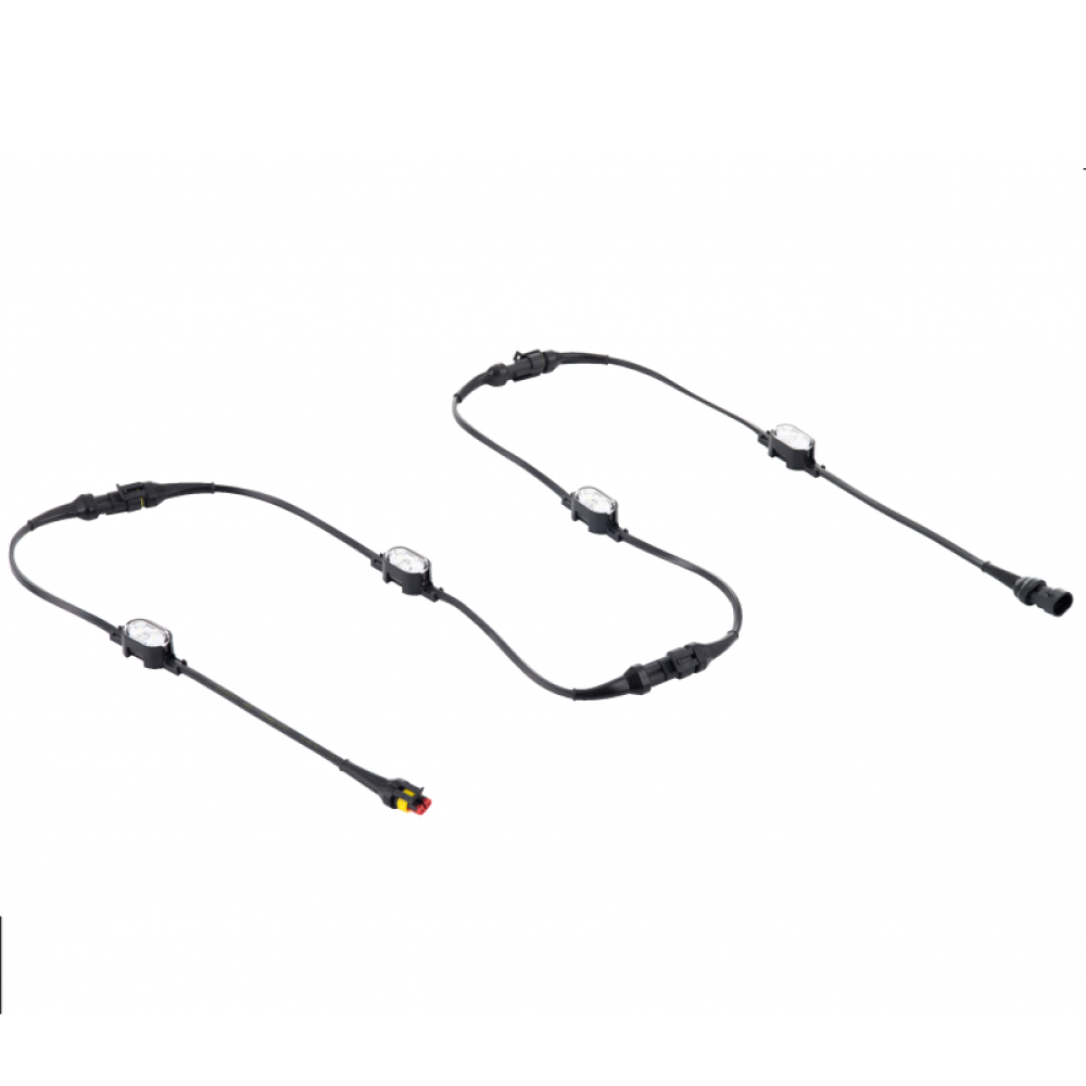 Lampa gabarit tip proiector lucru 35x25, LED, cu suport si 2 mufe in serie, ZLD 2644/1 Horpol Lampa gabarit tip proiector lucru 35x25, LED, cu suport si 2 mufe in serie, ZLD 2644/1 Horpol