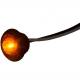 Lampa gabarit fi28, LED, incastrabila, galbena, LD 2629 Horpol