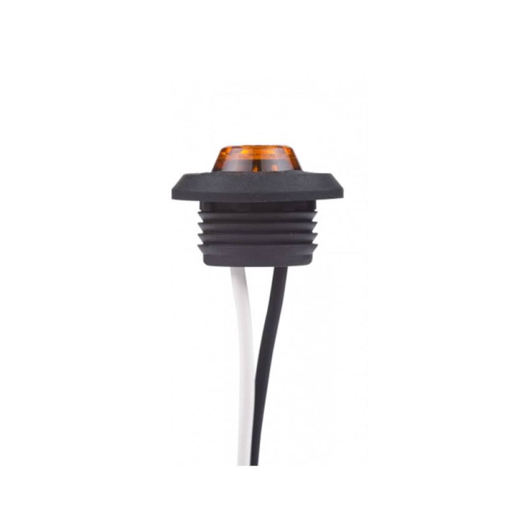 Lampa gabarit fi28, LED, incastrabila, galbena, LD 2629 Horpol