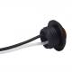 Lampa gabarit fi28, LED, incastrabila, galbena, LD 2629 Horpol