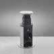 Distribuitor 3 prize camuflat in mobilier USB, metalizat satinat 20430BU