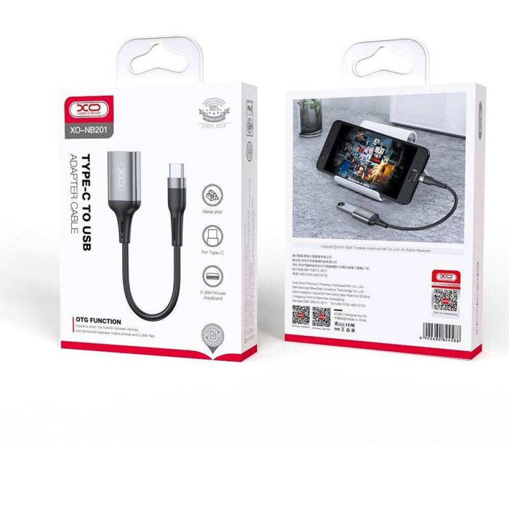 Cablu de date OTG USB mama la TipC, pentru transfer Stick catre telefon, XO-NB201-480 Cablu de date OTG USB mama la TipC, pentru transfer Stick catre telefon, XO-NB201-480