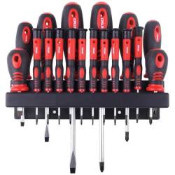 Set 18 surubelnite cu suport 02411 Amio