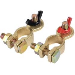 Set borne acumulator cupru, 5.5x3.0cm, grosime 3mm, set, Wing Fix, 509.30 Alca