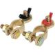 Set borne acumulator cupru, 5.5x3.0cm, grosime 3mm, set, Wing Fix, 509.30 Alca