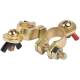 Set borne acumulator cupru, 5.5x3.0cm, grosime 3mm, set, Wing Fix, 509.30 Alca