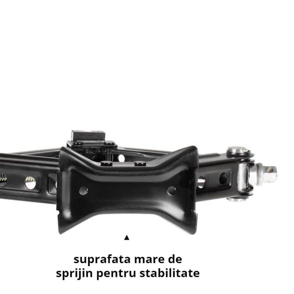 Cric foarfeca, 1.5T, 10-38cm, cu clichet si tubulara, husa depozitare, Ultralift M Pro, 347.16 Heyner