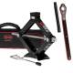 Cric foarfeca, 1.5T, 10-38cm, cu clichet si tubulara, husa depozitare, Ultralift M Pro, 347.16 Heyner