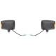 Far cu lampa semnalizare, cu 2 faze, bec H4, dreapta si stanga, SET, HR-A-023 Huaren