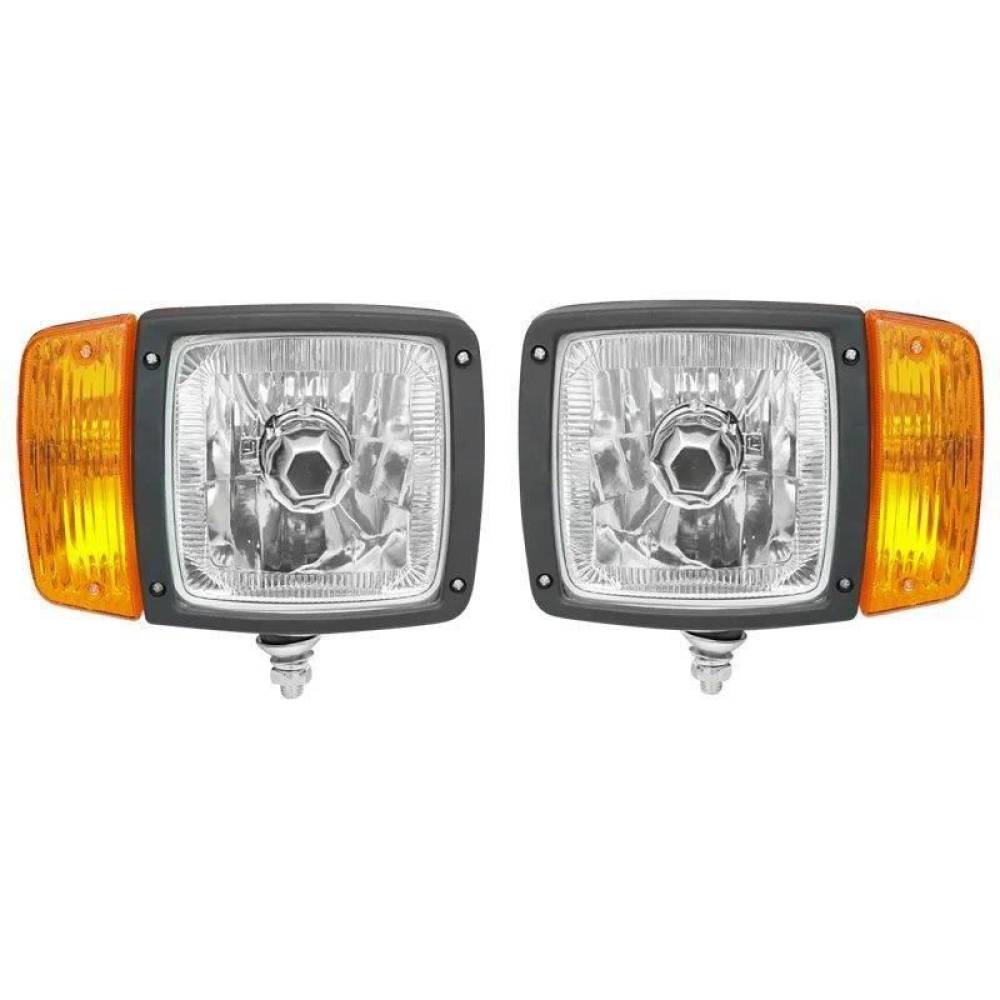 Far cu lampa semnalizare, cu 2 faze, bec H4, dreapta si stanga, SET, HR-A-023 Huaren