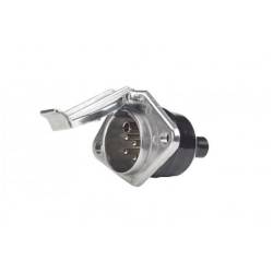 Priza 7pini 24V metal, tip S, nul gol, E1232-A TruckLed