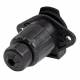 Priza 7 pini, 24V, plastic, tip N, nul plin, 03221 Amio