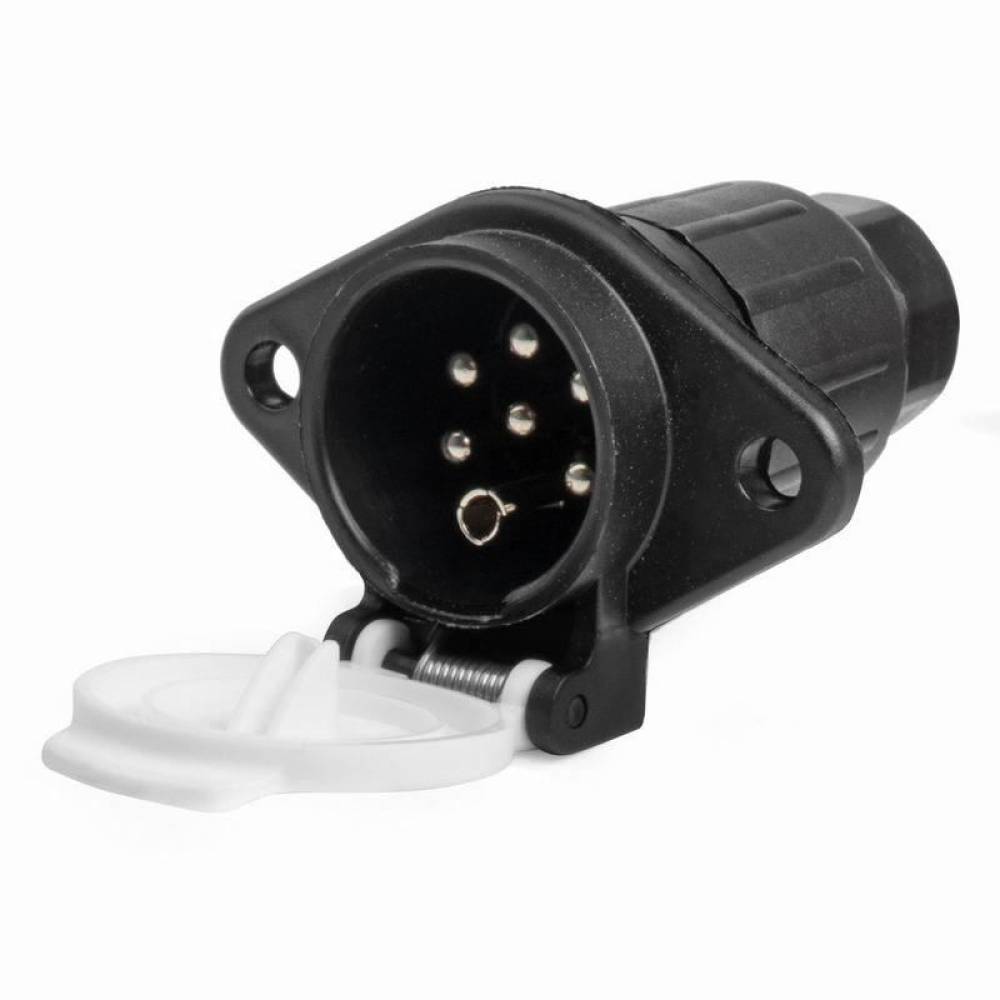 Priza 7 pini 24V plastic, tip S, nul gol, 03223 Amio