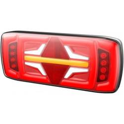 Lampa stop 316x130, 5 functii, cu mers inapoi, ceata si semnalizare dinamica, LED Neon, stanga/dreapta L1916 TruckLed Lampa stop 316x130, 5 functii, cu mers inapoi, ceata si semnalizare dinamica, LED Neon, stanga/dreapta L1916 TruckLed