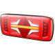 Lampa stop 316x130, 5 functii, cu mers inapoi, ceata si semnalizare dinamica, LED Neon, stanga/dreapta L1916 TruckLed