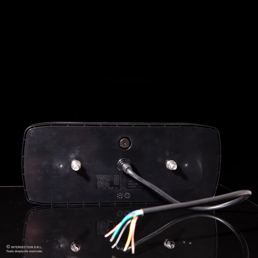 Lampa stop 316x130, 5 functii, cu mers inapoi, ceata si semnalizare dinamica, LED Neon, stanga/dreapta L1916 TruckLed