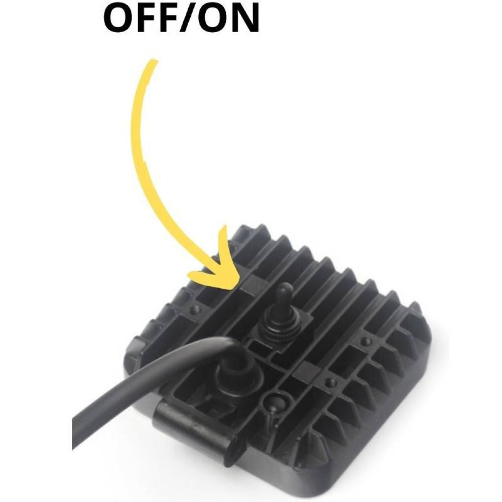 Proiector lucru 76x76, LED, 9-30V, 1800lm, cu intrerupator, L0152 TruckLed